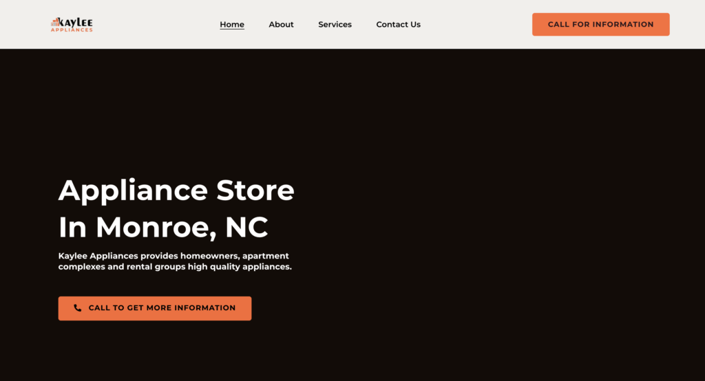 Kaylee appliance website.